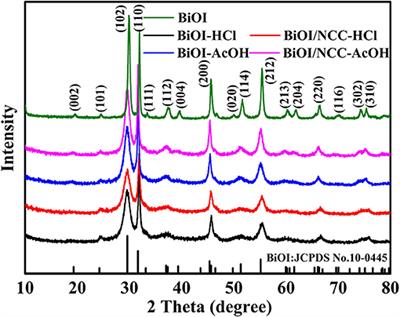 Ultrathin-Layer Structure of BiOI Microspheres Decorated on N-Doped Biochar With Efficient Photocatalytic Activity